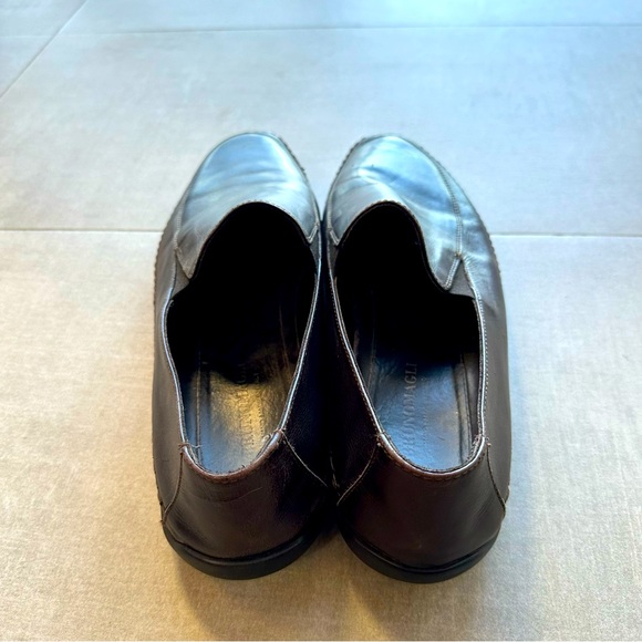 Bruno Magli Brown Leather Moccasin Drivers - 13 - Picture 3 of 8
